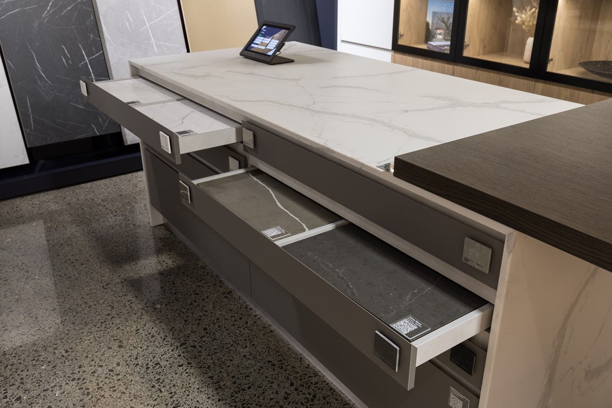 Stone drawers